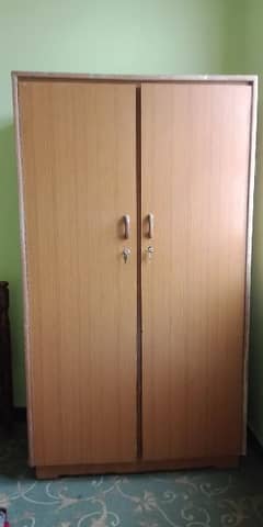 Wooden wardrobe