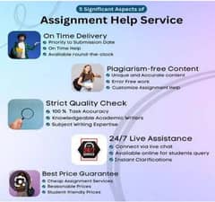 Assignment/Thesis/research project Help service's