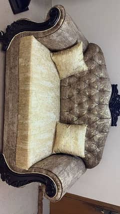 luxurious sofa set available