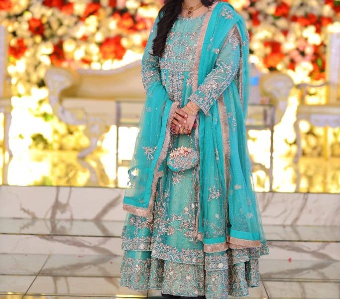 Nikkah\Bridal\Walima\Mehndi dress inspired by maha wajahat 0