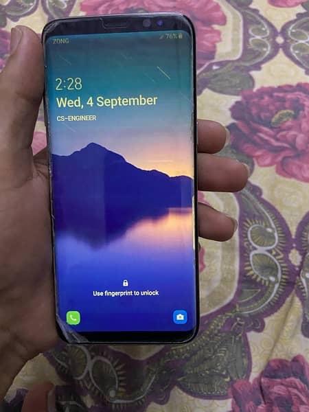 samsung s8 edge 4-64 condition 10/9 6