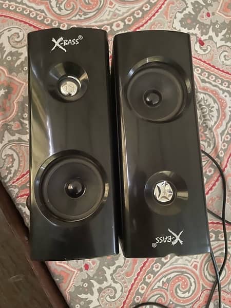 x bass speakers 2