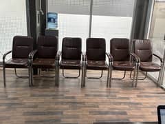 Office visitors chairs for urgent sale