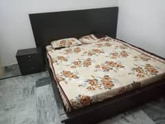 King size bed with 2 side table