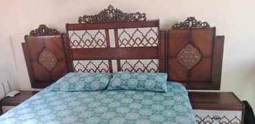 bedroom set with mattress