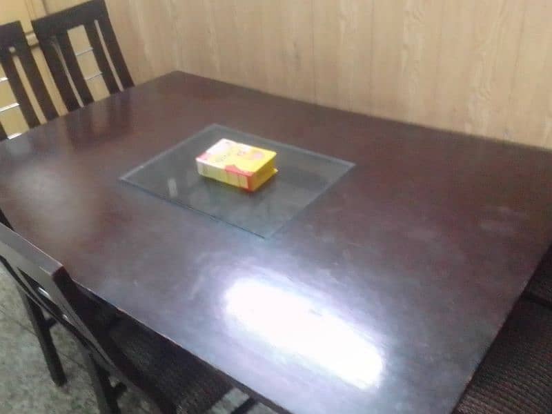 wooden dining table 1