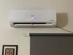 haier 1 ton inverter AC slightly used 0