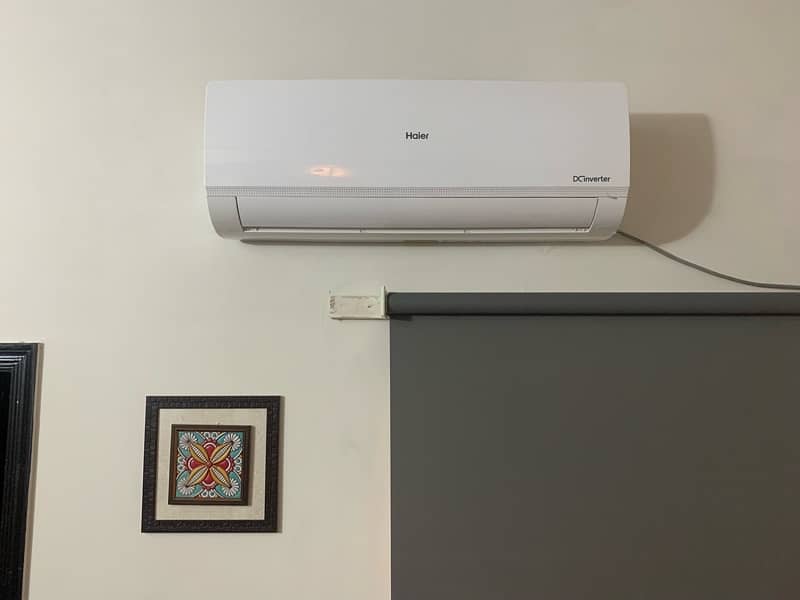 haier 1 ton inverter AC slightly used 1