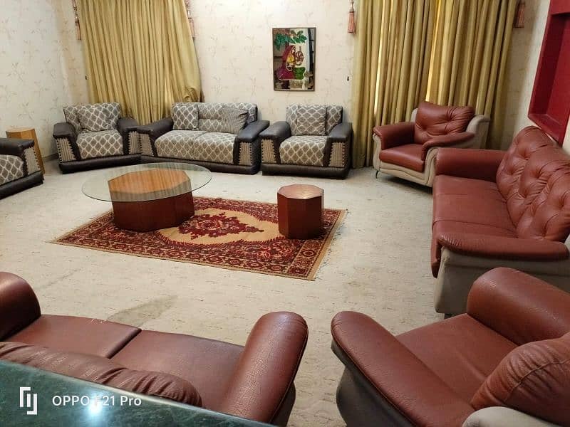 fully furnished house portion and rooms 9