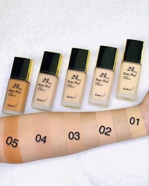 24 Hours Waterproof Liquid Foundation- 35 ml 1