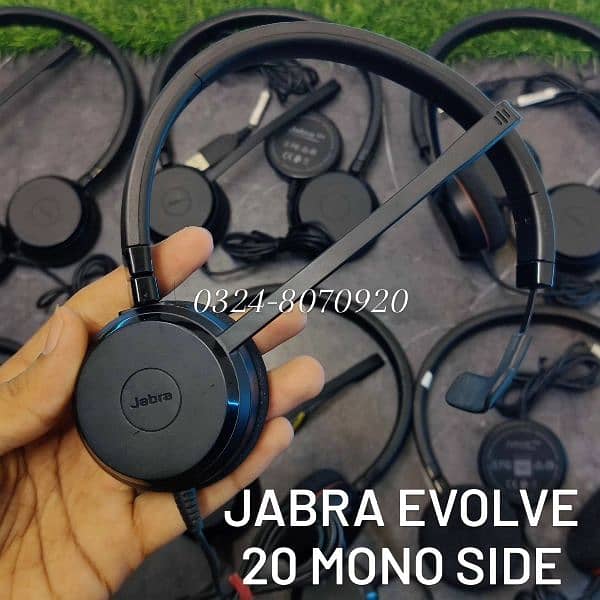 Jabra Evolve 20 Noise Cancellation Microphone Calling Meeting Headset 2