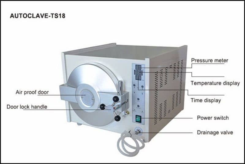 Dental auto clave machine for instruments cleaning 0