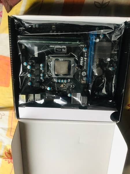 MSI Motherboard H61 With i5 2nd processor 1