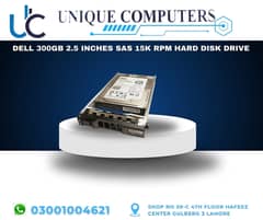 DELL 300GB 2.5 INCHES SAS 15K RPM HARD DISK DRIVE