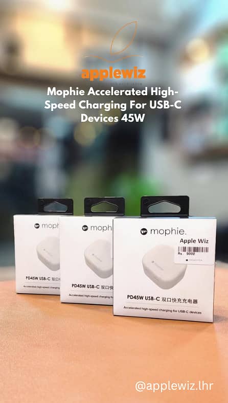 Mophie D45W USB-C Charger 0