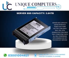 SERVER SSD CAPACITY: 3.84TB