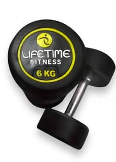 6kg Pair Lifetime fitness dumbells