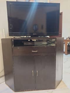 corner tv console