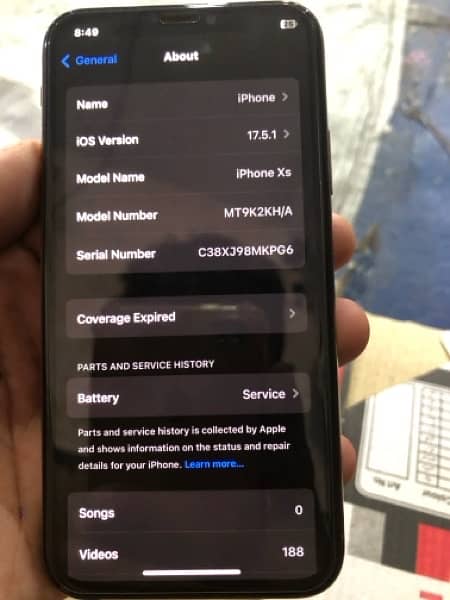 iPhone XS 256gb non pta 5