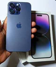 Buy iPhone 14 Pro max 256GB with Box, Charger and Cable, Offer prize 0