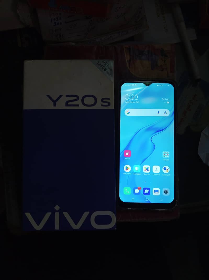 vivo y20s. 4/128gb 1