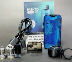 pashto pod refillable with 2coils box pack