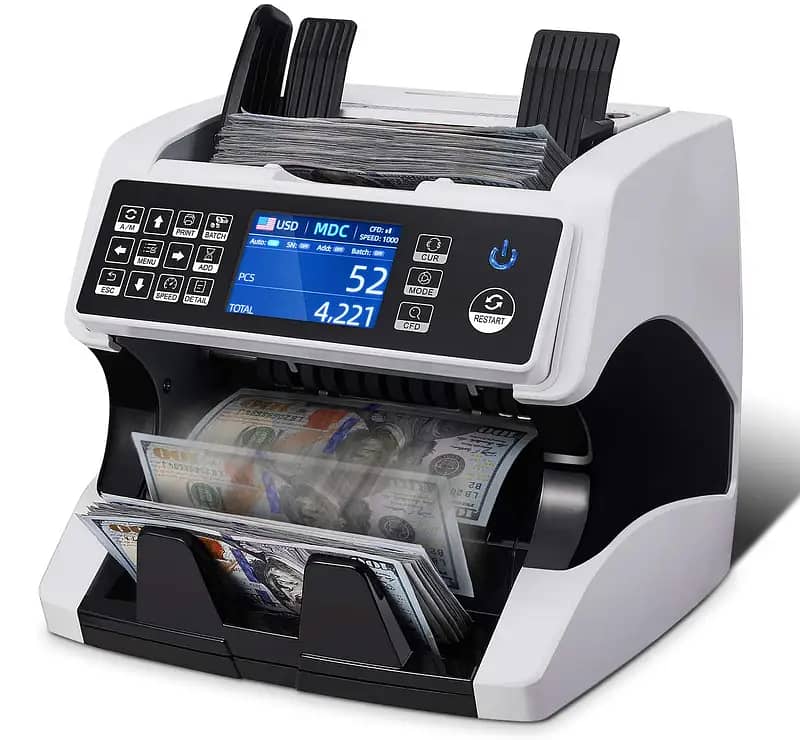 Cash Counting Machine, Packet counter Mix note Counter Pakistan 5