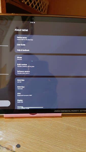 Lenovo tab p11 2nd Gen 6gb 128 gd 1