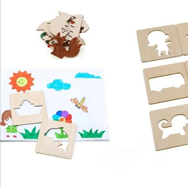 32 pcs wooden Drawing Board 1