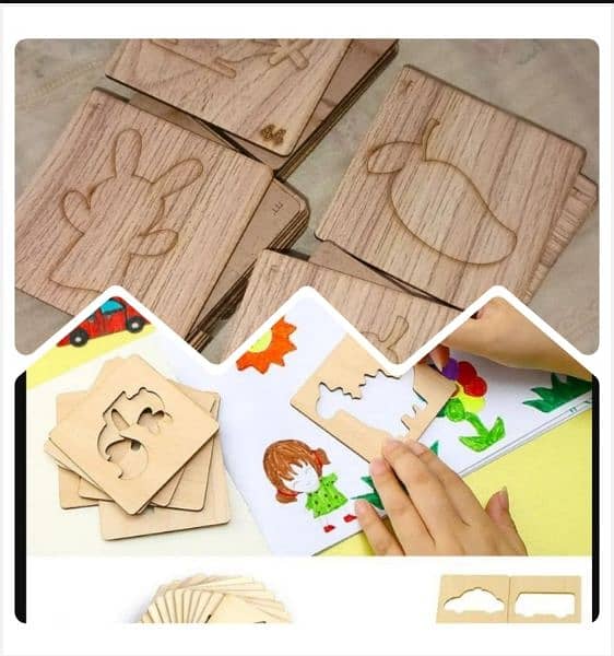 32 pcs wooden Drawing Board 2