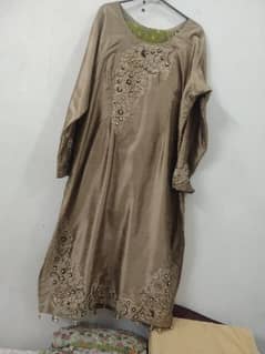 raw silk dress with kamdani baroshia dupatta