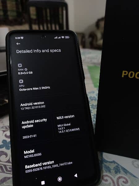 Poco X3 Pro 8gb 256gb COMPLETE BOX 2