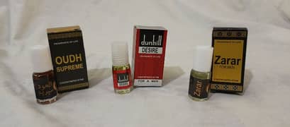 3 Concentrated Attar Fragrances for Men 0