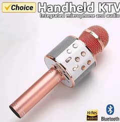 WS858 Bluetooth Wireless Condenser Magic Karaoke Microphone