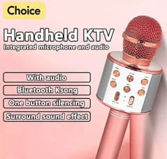 WS858 Professional Handheld Wireless Karaoke Microphone 0