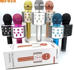 WS-858 Wireless Karaoke Microphone & HiFi Speaker