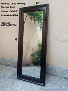 Luxury Style Looking Mirror (3.5 Ft Long) 2 Colors