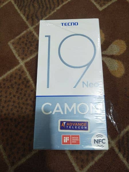 Tecno Camon 19 Neo 10/10 Condition With Box And Charger 5