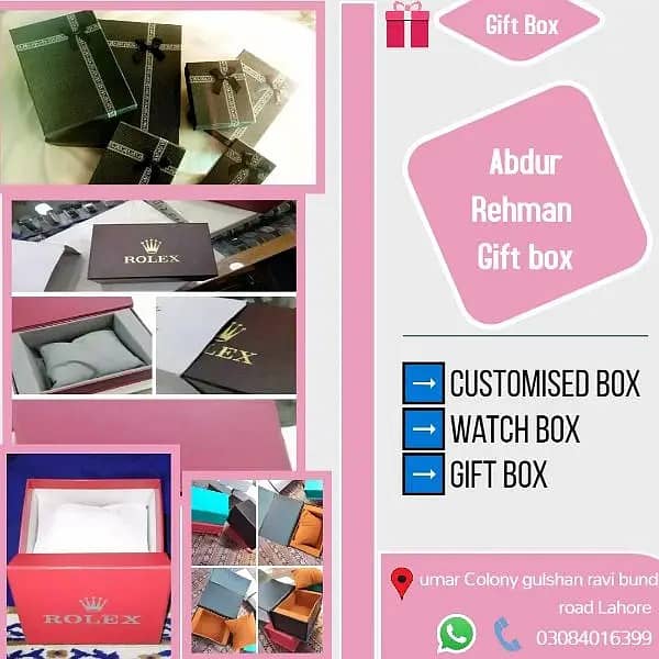 Watch boxes | Women watch Box | Men watch box | Kids' Watches Boxes 2