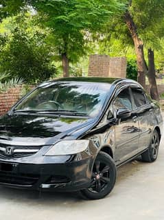 Honda City IDSI 2007 model black colour in very outstanding condition