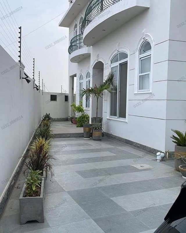 Dha phase 8 brand new 700yaeds banglow rent 1