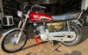 Honda cg 125 self gold edition