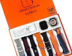 "smart watch ultra 2 with 7 different straps"