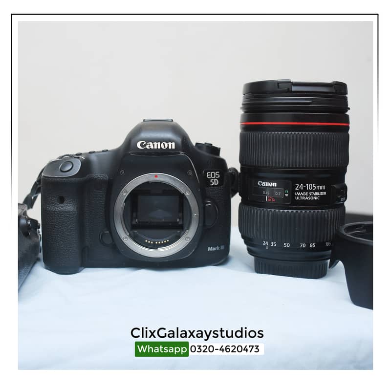 Canon 5DMarkiii With EF 24-105mm f/4L IS II USM 1