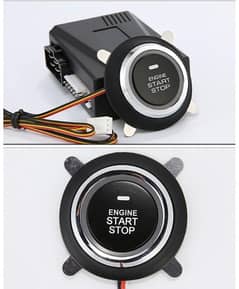 Engine Push Start Stop Button Kit