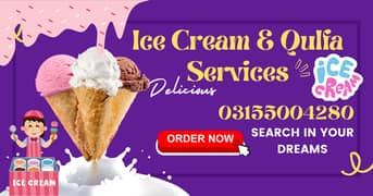 Qulfa/ice cream/Qulfa and ice cream services