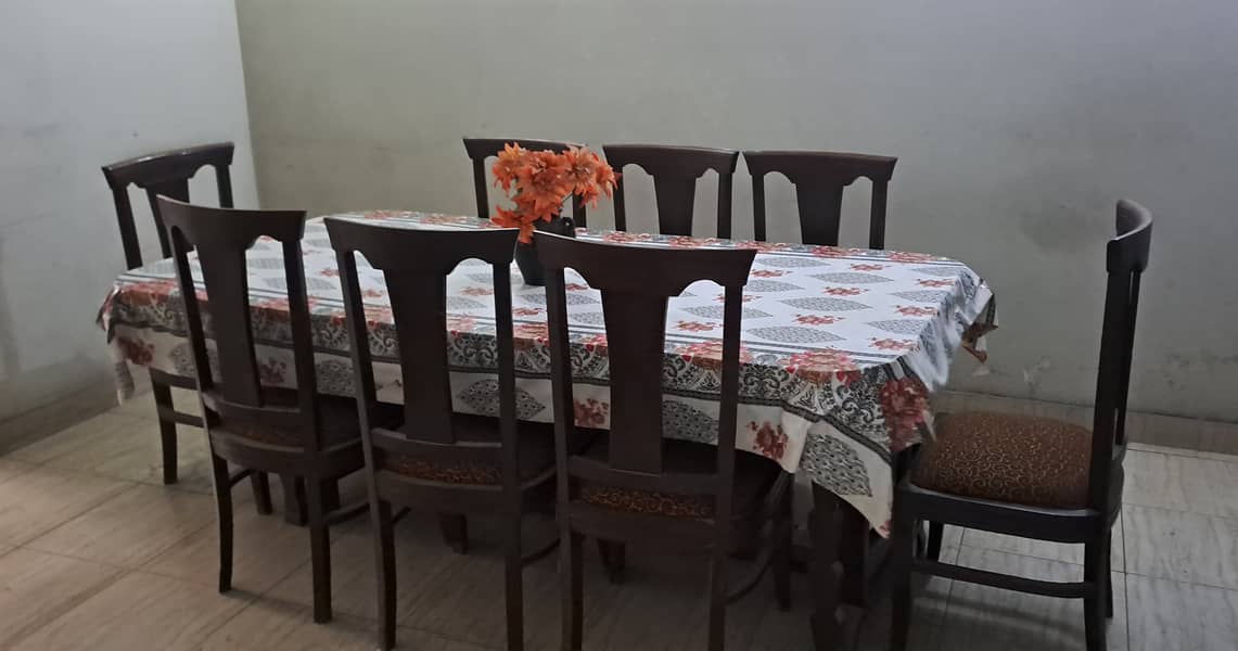 8 Seater Dining Table with Chairs 1