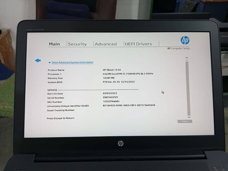 AL Raheem Computers ( hp zbook 15 G4 i5 7th Gen ) 16/256ssd + 500 HDD 1