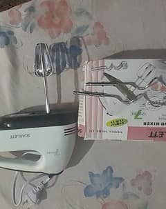 electric better 260W  7speed hand mixer 4 attachment