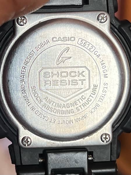 Casio G-Shock GA-140GM-1A1 11